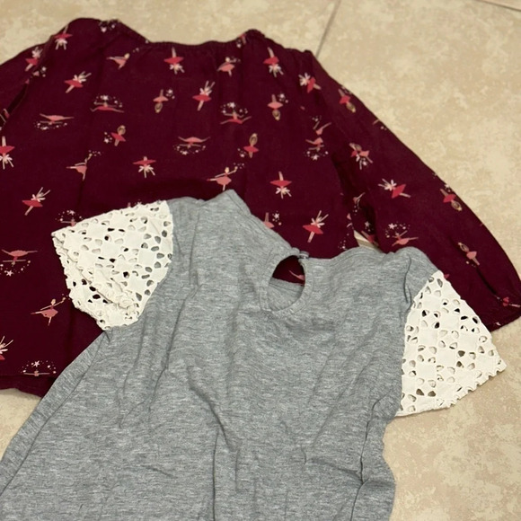 Toddler girl Floral Old navy 2-Shirts size 5 - Picture 7 of 7